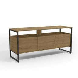 Rack Industrial Kappesberg Li015 Freijó/Preto - 1