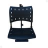 Cadeira para Barco Giratória Prática Dobrável com Suporte de Guarda Sol Preta - 9