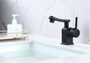 Ver imagem 2 de Torneira Lavabo Banheiro Monocomando Modena Preta Emma Decor