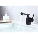 Ver imagem 3 de Torneira Lavabo Banheiro Monocomando Modena Preta Emma Decor