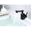 Ver imagem 4 de Torneira Lavabo Banheiro Monocomando Modena Preta Emma Decor