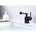 Ver imagem 5 de Torneira Lavabo Banheiro Monocomando Modena Preta Emma Decor