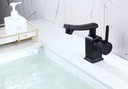 Ver imagem 1 de Torneira Lavabo Banheiro Monocomando Modena Preta Emma Decor