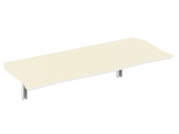 Mesa Dobrável 90 cm Linha Flat com 2 Banquetas - Cor Sweet Corn - 2