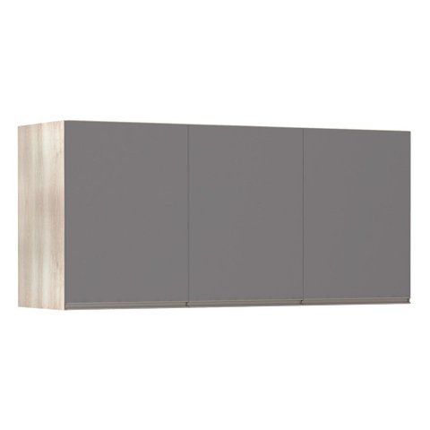 Maleiro Ponte Casal Luciane 3 Portas Prime Plus 145 Cm