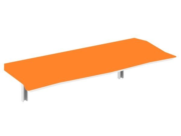 Mesa Dobrável 110 cm Linha Flat com 2 Banquetas - Cor Turmeric - 2