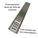 Ver imagem 5 de Grelha Pluvial com Suporte 10x60 Inox 304 e Tela Anti Inseto