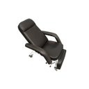 Ver imagem 2 de Poltrona Hospitalar Descanso Reclinável com Perneira Independente e Rodízios Preta