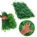 Ver imagem 4 de 24 Placas Artificiais Internas Ideal em Revestimento Premium com Folhagem Mista para Parede Verde 3D