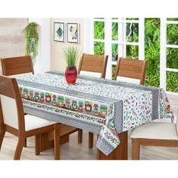 Toalha Plástico Mesa Cozinha 4 Lugar 1,40 x 1,40 Pimenta - 1 Toalha Plástico Mesa Cozinha 4 Lugar 1,40 x 1,40 Pimenta - 1