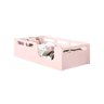 Cama Montessori Solteiro Rosa - 1
