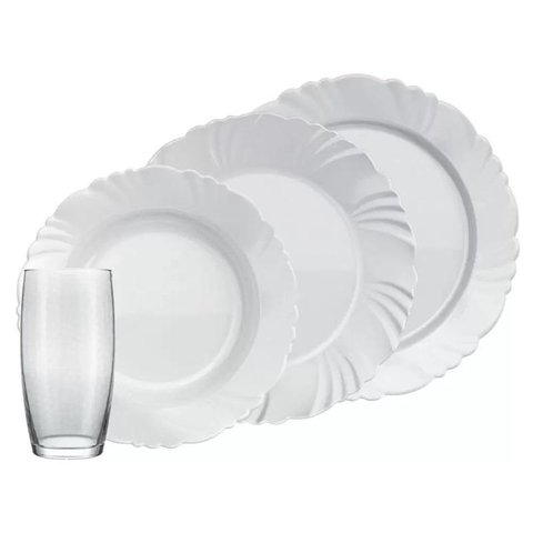 Aparelho de Jantar Opaline Petala 16 Peças - 1842/340