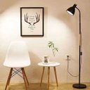Ver imagem 6 de Luminaria de Chao Abajur Articulado Estencivel Escritorio Sala Quarto Estudo Leitura Sofisticada Ele
