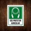 Ver imagem 1 de Kit 3 Placas Sinalização Use Protetor Auricular