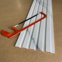 Ver imagem 6 de Painel Ripado Compacto 274x25cm Larg.: 01 Unid. (0,69m²) - Mdf - Talatto Painéis - Marmorizado