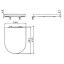 Ver imagem 3 de Assento Termofixo Deca com Easy Clean e Slow Close Carrara/lk/nuova/level Branco - Ap.236.17