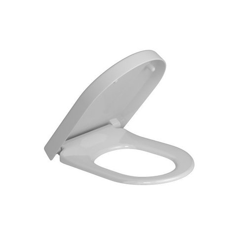 Assento Termofixo Deca com Easy Clean e Slow Close Carrara/lk/nuova/level Branco - Ap.236.17