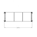 Ver imagem 2 de Expositor 1 Mini Porta Pallet 250 Kg 180x200x60 (cxlxp)