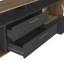 Ver imagem 5 de Home Rack e Painel para TV com Iluminação LED Reims Grafite