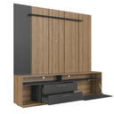 Ver imagem 4 de Home Rack e Painel para TV com Iluminação LED Reims Grafite