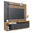 Ver imagem 2 de Home Rack e Painel para TV com Iluminação LED Reims Grafite