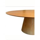 Ver imagem 2 de Mesa de Jantar Cone Oval 120x80 Cm Cinamomo