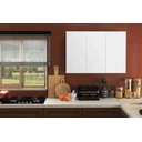 Ver imagem 1 de Armário Aéreo 3 Portas Suspenso para Quarto Cozinha Sala Rede Móveis