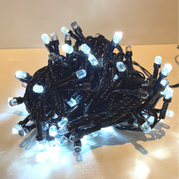 Pisca Pisca Cordão 100 Lâmpadas Super Led 10 Metros Preto:branco - 3