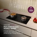 Ver mais imagens de Cooktop Indução Mueller MCN4BL 4 Bocas Vitrocerâmico com Timer Preto 220V