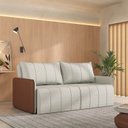 Ver imagem 1 de Sofá Cama Retrátil e Reclinável 3 Lugares 200cm Jequitibá CabeCasa MadeiraOriginals