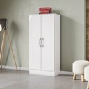 Ver imagem 1 de Armário Sapateira Multiuso Prime B14 Briz 2 Portas para Quarto Branco Henn