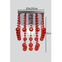 Ver imagem 6 de Lustre Luminária Plafon De Cristal Acrílico Alto Brilho