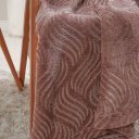 Ver imagem 3 de Manta Casal Brushed Microfibra Flannel 180x230 Cognac