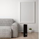 Ver imagem 3 de Abajur Grande de Chão TORRE -:Preto/70x20cm