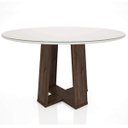 Ver imagem 3 de Conjunto Mesa Isabela 6 Cadeiras Taj Mahal Espresso Móveis