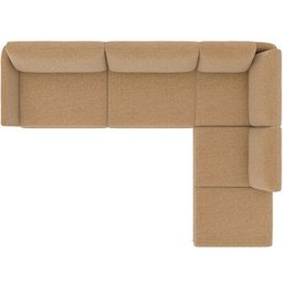 Estofado Fabone Pluma Itália com Divã 3,07M - 4