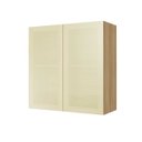Ver imagem 2 de Armário Aéreo 2 Portas Vidro Reflecta Nesher Rainha 80cm 100 MDF