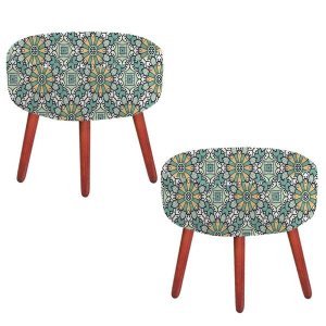 Kit 2 Puff para Sala e Decoração A4