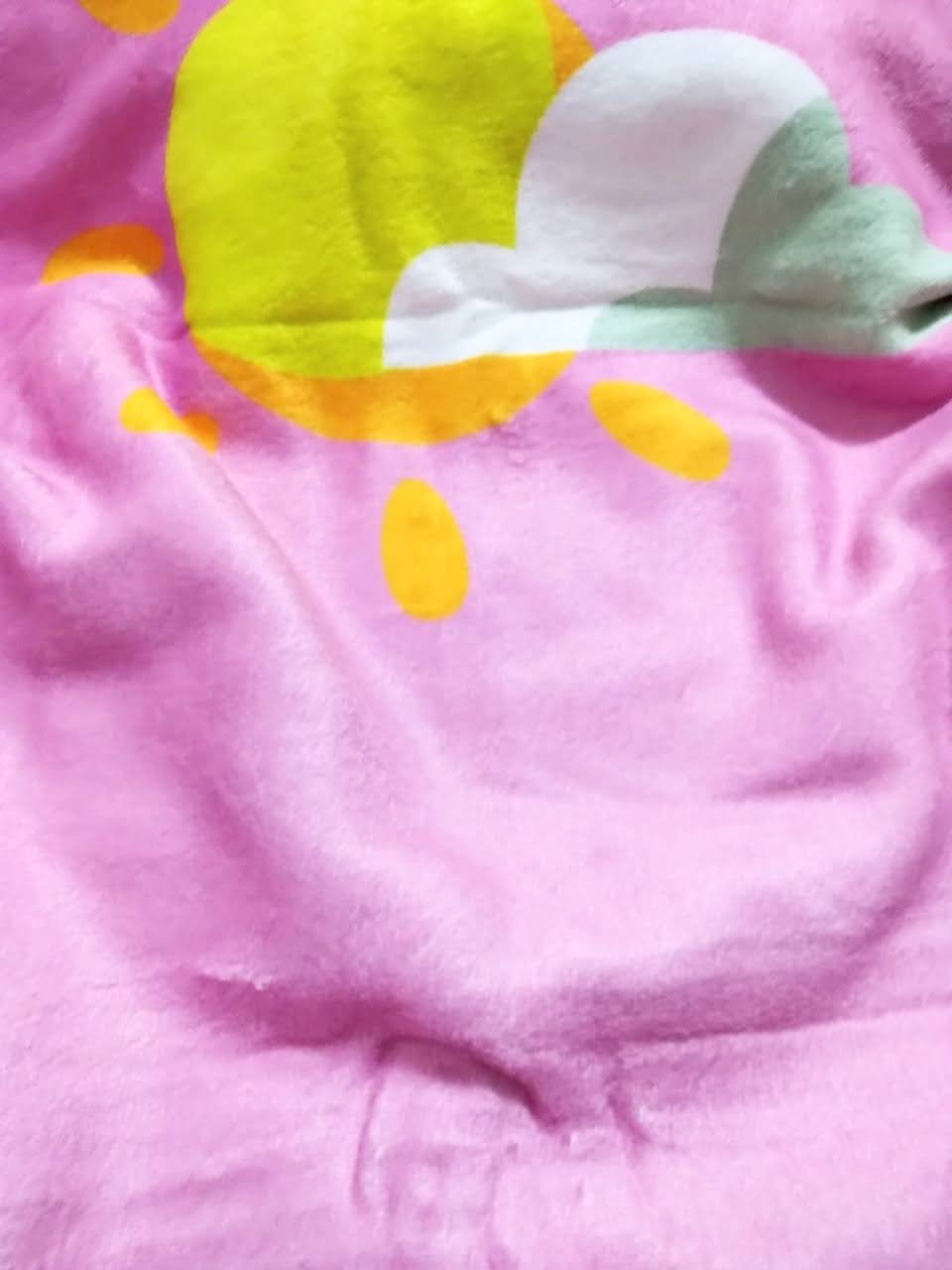 Manta Baby Confort Microfibra Estampada 90cm x 1,20m Flores - 3