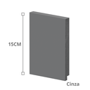 Ver imagem 1 de Rodapé - 50015 - 15cm Cinza Urbano