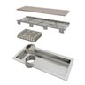 Ralo Linear Tiny Base Inox Tampa Oculta 25 Cm - 1