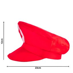 Chapéu Boina Quepe Temático Fantasia Carnaval Marinheiro - 4 Chapéu Boina Quepe Temático Fantasia Carnaval Marinheiro - 4