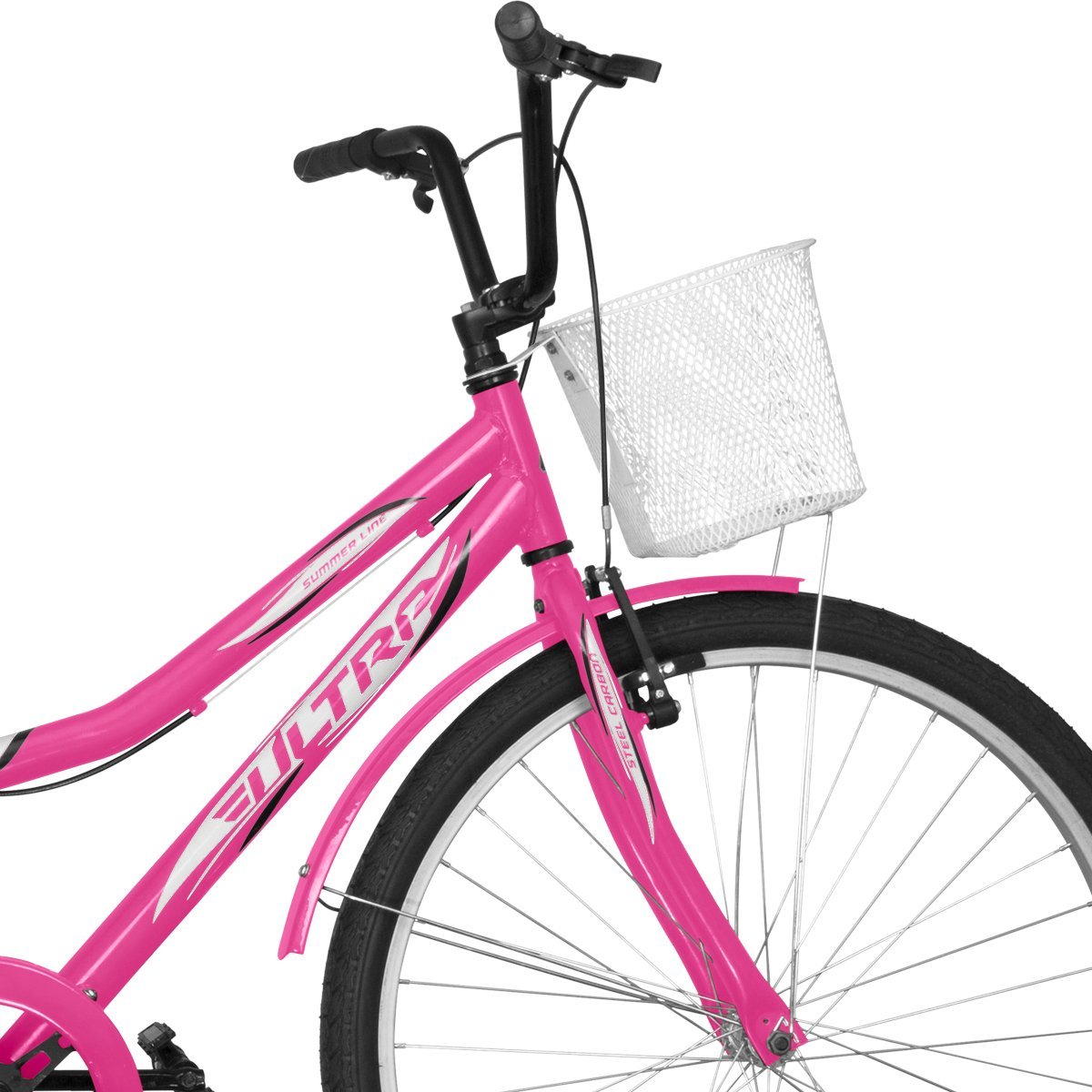 26 Rosa Bicicleta Aro 26 Ultra Bikes Summer Rosa | MadeiraMadeira