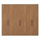 Ver imagem 3 de Guarda Roupa Casal 6p Sumatra Demóbile Amendola Touch