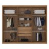 Guarda Roupa Casal 6p Sumatra Demóbile Amendola Touch - 1
