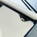 Ver imagem 3 de Nicho Prateleira Dupla 16 Cm X 49 Cm - Luxo Branca C/suporte Preto