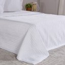 Ver imagem 5 de Kit Colcha Casal Satinatta Cetim Toque Pele de Pessego 220x240cm Branco