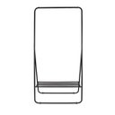 Ver imagem 2 de Arara De Roupas Com Sapateira