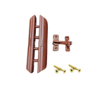 Ver imagem 1 de 1 Puxador de Porta Sanfonada + 1 Trinco Bcf Mogno