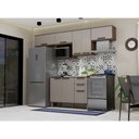 Ver imagem 1 de Cozinha Compacta 6 Peças sem Tampo com Nicho Micoondas Luna Luciane Móveis